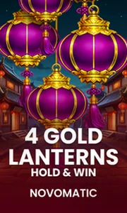 4 Gold Lanterns Hold Win